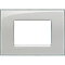 Bticino Rahmen LNA4803KG EISGRAU 3-mod