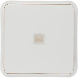 Berker Wippe 1fach mit einer Linse polarweiss 30863542