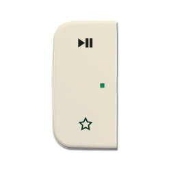 Busch-Jaeger Wippe 6237-21-212 2fach links Play/Pause