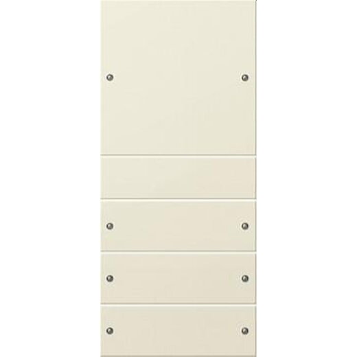 Gira Set 218401 4fach System 55 cremeweiss