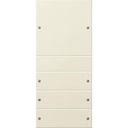 Gira Set 218401 4fach System 55 cremeweiss