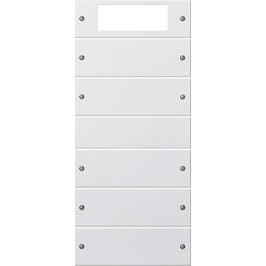 Gira Set 219503 5fach Plus System 55 reinweiss