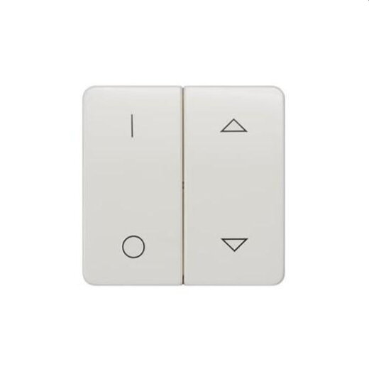 Siemens Serienwippe 2fach mit Symbolen titanweiss 5TG7813