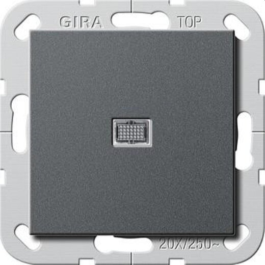 Gira Wippschalter 283428 BS Aus 2p Kont 20A System55 Ant