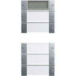 Gira Set 214526 5fach Plus BSF System 55 Klar/Alu