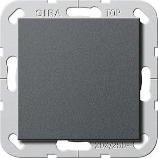 Gira Wippschalter 283628 Aus 20 A System 55 anthrazit