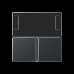 Jung Tastensatz 3fach, F40 Raumcontroller, Serie A,...