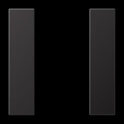 Jung Tastensatz 1fach, F50, Serie LS, dark (lackiertes...