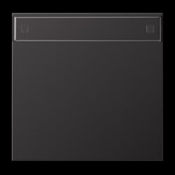 Jung Wippe 1fach, mit Schriftfeld, Aluminium lackiert,...