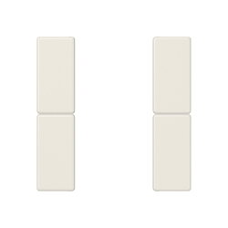 Jung Tastensatz 2fach, F50, Serie AS, weiß A502TSA