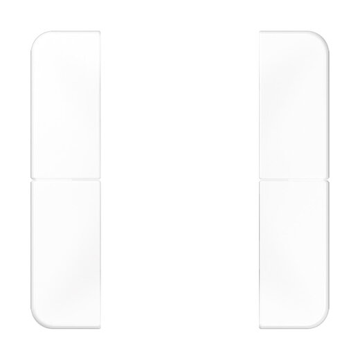 Jung Tastensatz 2fach, F50, Serie CD, alpinweiß CD502TSAWW