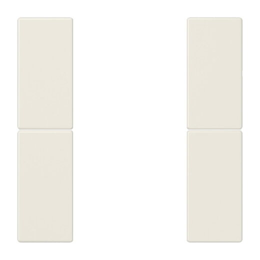 Jung Tastensatz 2fach, F50, Serie LS, weiß LS502TSA