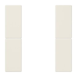 Jung Tastensatz 2fach, F50, Serie LS, weiß LS502TSA