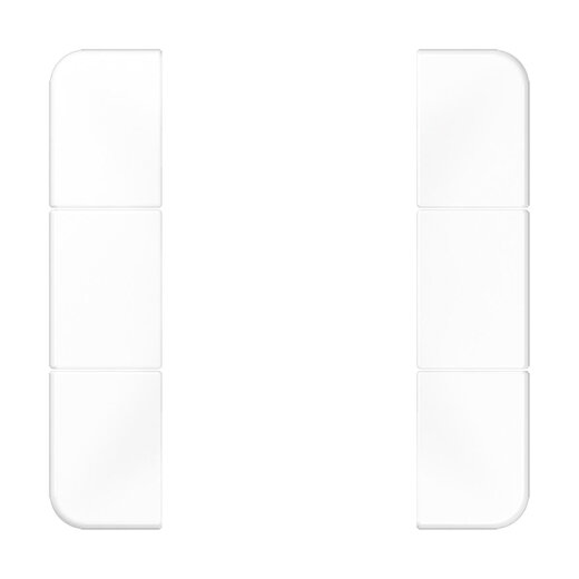 Jung Tastensatz 3fach, F50, Serie CD, alpinweiß CD503TSAWW