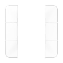 Jung Tastensatz 3fach, F50, Serie CD, alpinweiß...