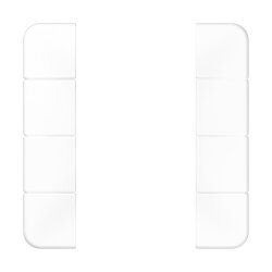 Jung Tastensatz 4fach, F50, Serie CD, alpinweiß...