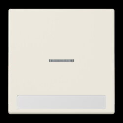 Jung Wippe 1fach mit Lichtleiter, mit Schriftfeld,...