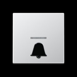 Jung Wippe 1fach mit Lichtleiter, mit abtastbarem Symbol...