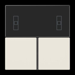 Jung Tastensatz 3fach, F40 Raumcontroller, Serie LS,...