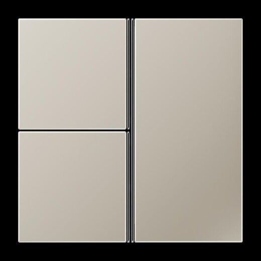 Jung Tastensatz 3fach, F40, Serie LS, Edelstahl ES2403TSA