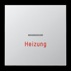 Jung Wippe 1fach mit Lichtleiter, Heizung, Serie LS,...