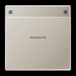 Jung Wippe 1fach mit Lichtleiter, mit Schriftfeld, Serie...