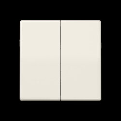 Jung Wippe 2fach, Thermoplast, Serie AS, weiß...