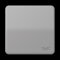 Jung Wippe 1fach, Symbol Licht, Duroplast, Serie CD, grau CD590LGR