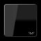 Jung Wippe 1fach, Symbol Licht, Duroplast, Serie CD, schwarz CD590LSW