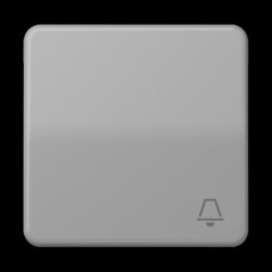 Jung Wippe 1fach, Symbol Klingel, Duroplast, Serie CD,...