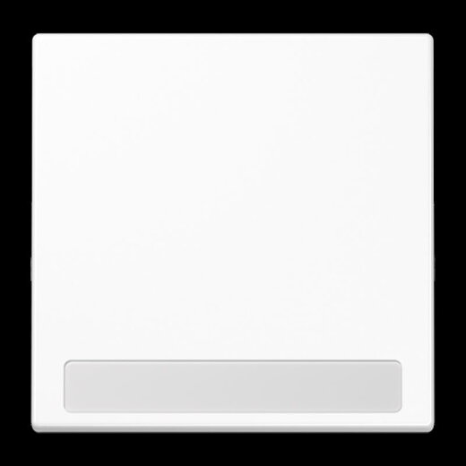 Jung Wippe 1fach, mit Schriftfeld, Duroplast, Serie LS, alpinweiß LS990NAWW