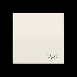 Jung Wippe 1fach, Symbol Licht, Duroplast, Serie AS,...