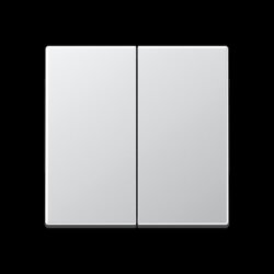 Jung Wippe 2fach, Serie A, aluminium A595AL