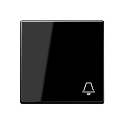 Jung Wippe 1fach, Symbol Klingel, Duroplast, Serie A,...