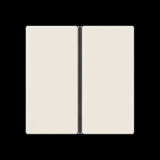 Jung Tastensatz 2fach, F40, Serie AS, weiß A402TSA