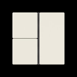 Jung Tastensatz 3fach, F40, Serie AS, weiß A403TSA