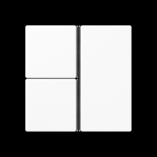 Jung Tastensatz 3fach, F40, Serie AS/A, alpinweiß A403TSAWW