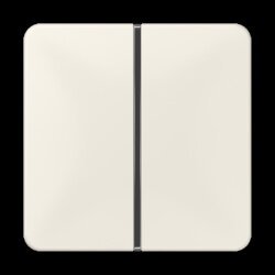 Jung Tastensatz 1fach, F40, Serie CD, weiß CD401TSA