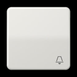 Jung Wippe 1fach, Symbol Klingel, Duroplast, Serie CD,...