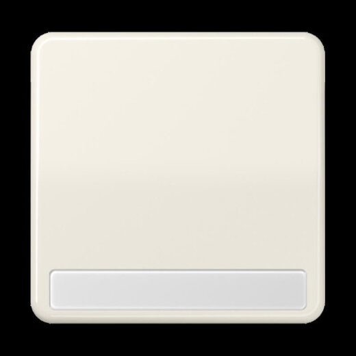 Jung Wippe 1fach, mit Schriftfeld, Duroplast, Serie CD, weiß CD590NA