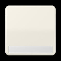 Jung Wippe 1fach, mit Schriftfeld, Duroplast, Serie CD,...