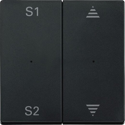 Merten Serienwippe MEG5227-0414 2fach anthrazit