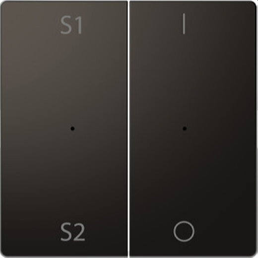 Merten Wippe Anthrazit System Design