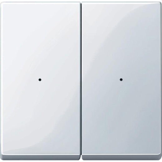 Merten Serienwippe MEG5220-0325 2fach aktivweiss glaenzend