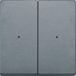 Merten Serienwippe MEG5220-0460 2fach aluminium