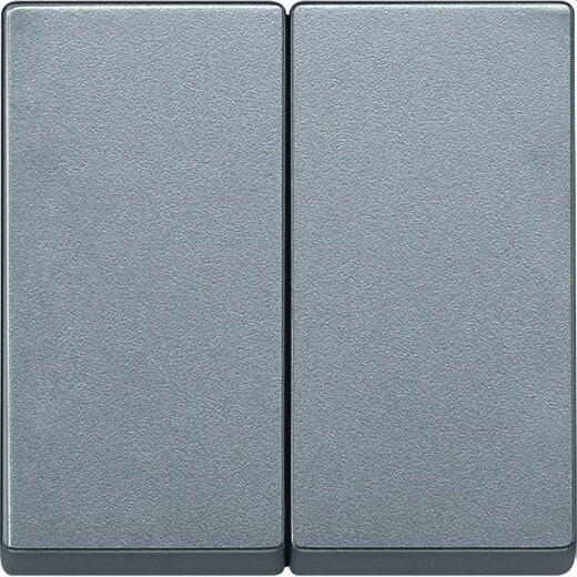 Merten Serienwippe 433560 aluminium SYSTEM M