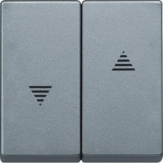 Merten Serienwippe 435560 aluminium SYSTEM M