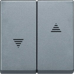 Merten Serienwippe 435560 aluminium SYSTEM M