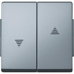 Merten Serienwippe 343460 aluminium AQUADESIGN