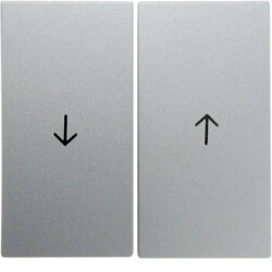 Berker Serienwippe M316251404 Symbol Pfeil alu matt